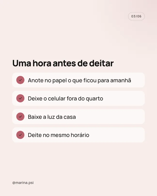 Slide no estilo Clínico com uma lista de quatro hábitos